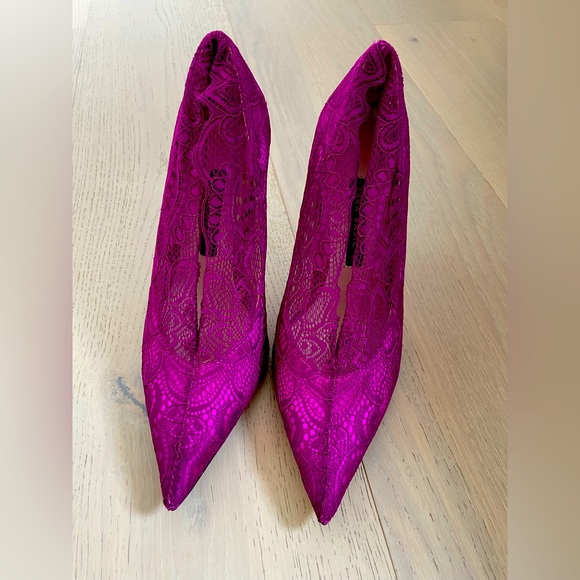 Zara Shoes - Zara Lace Heels